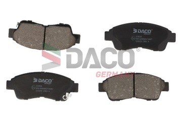 DACO klocki hamulcowe TOYOTA COROLLA E10 E11 przód