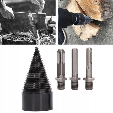 zr-AUGER 50mm for wood splitting CONE DRILL
