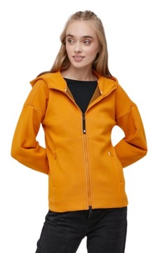 BLUZA DAMSKA SPORTOWA ADIDAS CIEPŁA MŁODZIE ZOWA ZNE ROZPINANA Z KAPUTREM