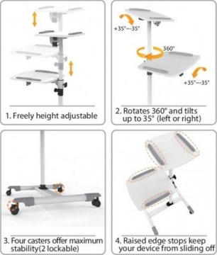 Стол для проектора Techly