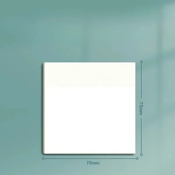 High Quality 50 Sheets Transparent Sticky Notes Memo Pad Bookmark Marker Me