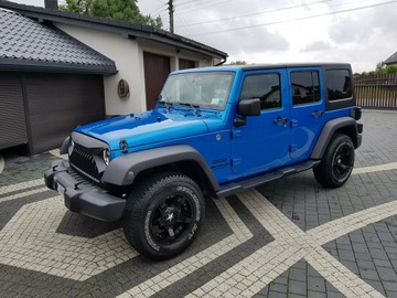 Jeep Wrangler III Unlimited Facelifting 3.6 V6 Pentastar 284KM 2016 Jeep Wrangler 3.6i SPORT ULTIMATE - Alpine - Mały