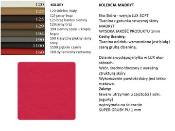 PANELE TAPICEROWANE ŚCIENNE 60X30 ZAGŁÓWEK promo