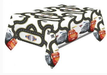 Obrus foliowy Cars Auta Zygzak 120 x 180 cm