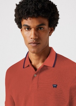 Wrangler Polo Shirt - Burnt Sienna