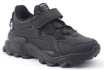 AMERICAN CLUB AA17/22 ADIDASY SPORTOWE NA RZEP GUMKA LEKKIE CZARNE 32