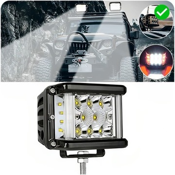 LAMPA ROBOCZA PANEL LED 8000 LM - 9-36 V 50.000 GODZIN ŻYWOTNOŚCI