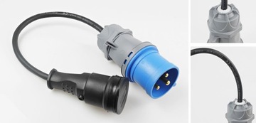 АДАПТЕР ДЛЯ КЕМПИНГА CEE, ВИЛКА 230 В