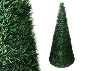 STOŻEK CHOINKA SZTUCZNA STOŻKOWA OZDOBA ŚWIĄTECZNA 80cm