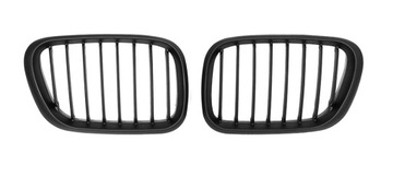 BMW X5 E53 99-03 MASKA MŘÍŽKA LEDVINA BLACK MATT