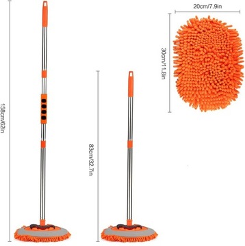 ЩЕТКА ДЛЯ МОЙКИ АВТОМОБИЛЕЙ РУЧНАЯ ШВАБРА ДЛЯ АВТОМОБИЛЕЙ ДИСКИ ИЗ МИКРОФИБРЫ ОБИВКА