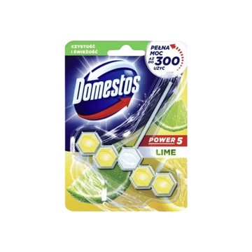 Domestos Kostka koszyczek do wc Power 5 Lime 55G