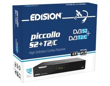 BEZPRZEWODOWY TRANSMITER EDISON PICCOLLO S2 + T2/C H.265 HEVC