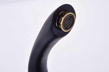 BATERIA UMYWALKOWA RETRO ROYAL CZARNA MAT SZKŁO