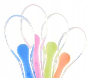 Силиконовая ложка для первого кормления ребенка
