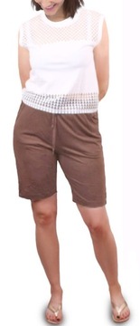 ШОРТЫ БОЛЬШИЕ СВОБОДНЫЕ ШОРТЫ спортивный костюм 858 черный 50-52