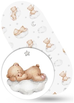 PRZEŚCIERADŁO DO GONDOLI WÓZKA KOŁYSKI BAWEŁNA BABYMAM