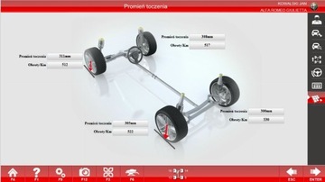 Urządzenie do geometrii kół 3D geometria certyfikat TDT Invento XV550X SKP