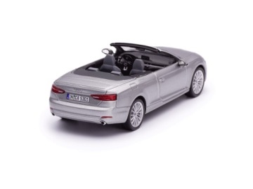 Audi A5 Cabriolet (F5) 2017 Florett Silver Spark 1:43 1/43 Модель автомобиля