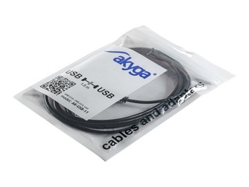 AKYGA Kabel USB AK-USB-11 USB A m / USB A m ver. 2.0 1.8m