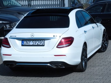Mercedes Klasa E W213 Limuzyna AMG 3.0 AMG 43 401KM 2017 Mercedes E43 AMG 401 4m Burmaster Pamięć AirMatic Panorama Designo 20" Blis, zdjęcie 34