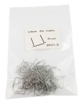 Скобы для аппарата для сварки пластика RS18C SMALL WAVE 0,8мм PRE-CUT