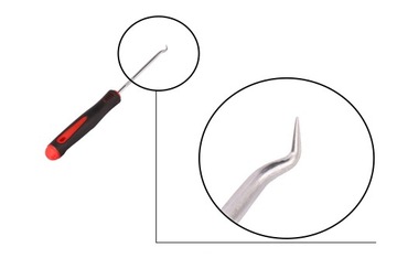 ZESTAW HACZYKI DO USZCZELEK I ORINGÓW 9 ELEMENTÓW