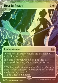MTG Rest in Peace, FOIL (WOT) - stan NM