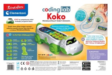 Программируемый робот Коко Крокодил Клементони