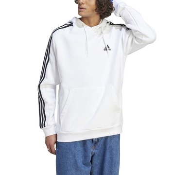 Bluza męska Adidas Essentials Fleece 3-Stripes IJ6476 r.S