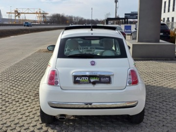 Fiat 500 II Seria 1 1.2 69KM 2011 Fiat 500 1.2 69Ps Panorama POLSKORY Alu Bialy Gwarancja 1.2 Benzyna, zdjęcie 5