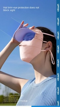 Sunscreen for Face Visor UV Protection Mask Sun Protection Sunlight