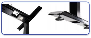 РАМА СТОЛА С ЭЛЕКТРИЧЕСКОЙ РЕГУЛИРОВКОЙ, ЧЕРНАЯ SOLID UT04-3T/B