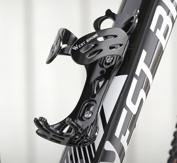 Корзина для бутылок с велосипедом Бэтмен, черная