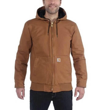 Kurtka Carhartt Duck Active Jacket Brown