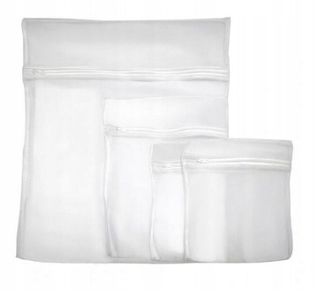 WORKI SIATKA DO PRANIA BIELIZNY NA PRANIE 4 SZT