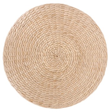 Pufa ze słomianej maty do medytacji Futon Tatami