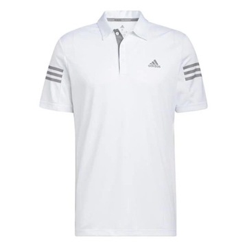 ADIDAS 3 Stripe Męska Koszulka POLO tu L _34000