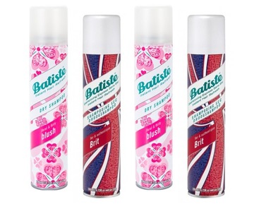 BATISTE suchy szampon 2 x BLUSH 2 x BRIT