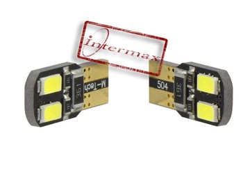 СВЕТОДИОДНАЯ ПАРКОВОЧНАЯ ЛАМПОЧКА M-TECH 12V W5W БЕЛАЯ OSRAM