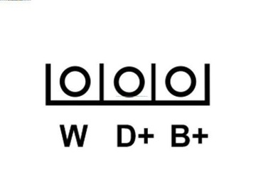 ALTERNÁTOR 70A A4001 AS-PL FORD SCORPIO TRANSIT