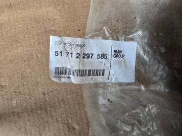 BMW X1 E84 LEDVINA LEVÝ MASKA MŘÍŽKA ORIG. NOVÁ 51712297585