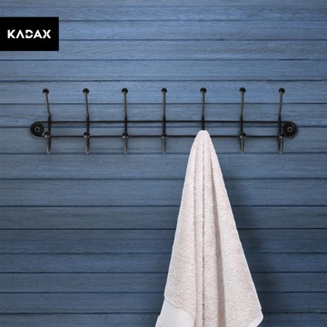 НАСТЕННАЯ ВЕШАЛКА ДЛЯ ОДЕЖДЫ С 7 КРЮЧКАМИ