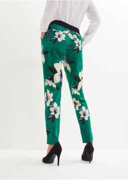 СПОРТИВНЫЕ БРЮКИ BONPRIX С ЦВЕТОЧНЫМ ПРИНТОМ 44