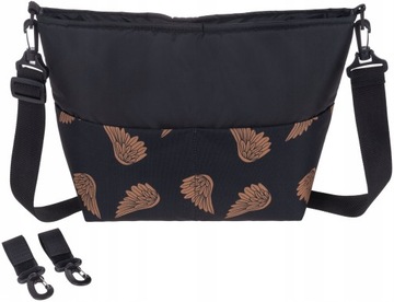 TORBA DO WÓZKA UNIWERSALNY ORGANIZER 2W1+ ZACZEPY