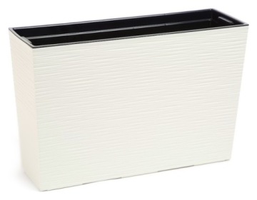 Подставка для цветов Werbena Dłuto 190x560x365мм белая ламель