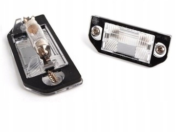 LAMPKA TABLICY VW PASSAT B5 96-00 ZESTAW 2SZT