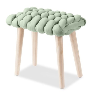 TABORET YETI HALMAR JASNY ZIELONY