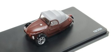 Модель 1:43 Velorex 350 коричневый, черные крылья.