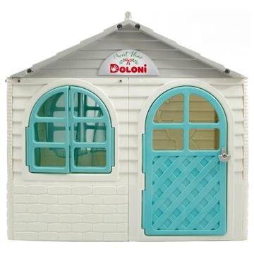 Садовый домик для детей со шторами 02550/15
